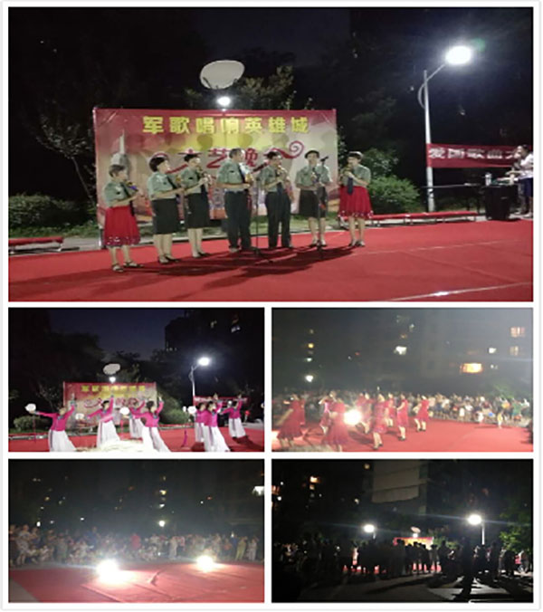 慶八一、軍歌嘹亮唱響英雄城